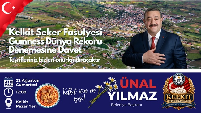 Kelkit’te Dünya Rekoru Heyecanı: 7 Bin Litrelik Dev Kazan Kurulacak
